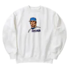 Reason+PictureのPitcherくん01 Heavyweight Crew Neck Sweatshirt