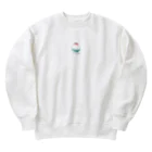 笹の葉ショップのたらこごはん Heavyweight Crew Neck Sweatshirt