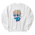 日向ふとし(カメラ)のだ天使ルーチェ Heavyweight Crew Neck Sweatshirt