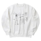 Jin's Shopのラクガキ Heavyweight Crew Neck Sweatshirt