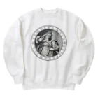 PALA's SHOP　cool、シュール、古風、和風、のTEMPERANTIA.（不変） Heavyweight Crew Neck Sweatshirt