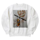 DAYS OF INSECTのこっちを見てるオオスズメバチ！ Heavyweight Crew Neck Sweatshirt