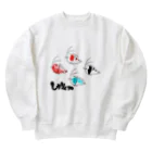 YASUPLANTS&AQUAのしゅりんプ Heavyweight Crew Neck Sweatshirt