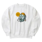 Siderunの館 B2の卵かけガリレオ Heavyweight Crew Neck Sweatshirt