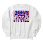 モダンラヂオの【昭和ヤンキー少女】 Heavyweight Crew Neck Sweatshirt