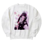 あまい♡ﾀﾋね。の甜♡ﾀﾋねたんのキミだけのぐっちゅ🍼🪽 Heavyweight Crew Neck Sweatshirt