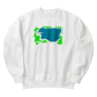 dot_exampleのさかな Heavyweight Crew Neck Sweatshirt