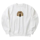 サウナの洋服屋さんの汗蒸幕 Heavyweight Crew Neck Sweatshirt