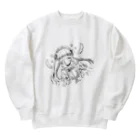 littlesのかわいいてんしめいどちゃん Heavyweight Crew Neck Sweatshirt