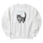 soraのノルウェージャンフォレストキャットのノエル Heavyweight Crew Neck Sweatshirt