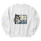 momo_emiのミロク Heavyweight Crew Neck Sweatshirt