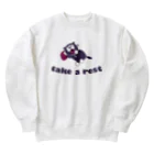 ZUKINDOGSの忍犬ふうがのほっこりタイム Heavyweight Crew Neck Sweatshirt