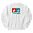 おもしろいTシャツ屋さんのTAIMA 大麻 大麻草 マリファナ cannabis marijuana  Heavyweight Crew Neck Sweatshirt