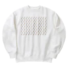 じゅうに（Jyuuni）の0101・すだれ性獣水玉・配信者シリーズ（じゅうにブランド） Heavyweight Crew Neck Sweatshirt