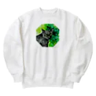 NEKONEEの黒恵 Heavyweight Crew Neck Sweatshirt