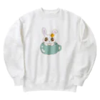 COCOROのマグカップうさぴょん Heavyweight Crew Neck Sweatshirt