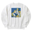 猫のきぬくんのお店の僕と猫 Heavyweight Crew Neck Sweatshirt