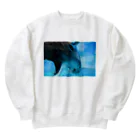 114aya1014のハナゴンドウのビーナ① Heavyweight Crew Neck Sweatshirt