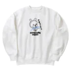 ともぞー(ひねくれうさぎ)のひねくれうさぎ「アチョーッ」 Heavyweight Crew Neck Sweatshirt