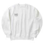 南日格人の10秒ネコ Heavyweight Crew Neck Sweatshirt