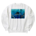 AtelierCharoiのセミマリン&海のなかまたち Heavyweight Crew Neck Sweatshirt