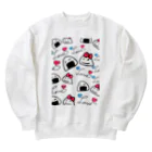 タカのおにぎりlove Heavyweight Crew Neck Sweatshirt