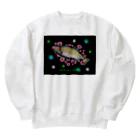 G-HERRINGのブラウントラウト　あらゆる生命たちへ感謝をささげます。 Heavyweight Crew Neck Sweatshirt