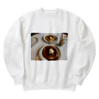 senaの濃密パンケーキ Heavyweight Crew Neck Sweatshirt