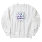 chicodeza by suzuriの海と人魚さん Heavyweight Crew Neck Sweatshirt