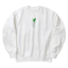 ikemichiの長ネギくん Heavyweight Crew Neck Sweatshirt