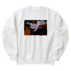 僕の撮る猫は可愛くないのMamekan Heavyweight Crew Neck Sweatshirt