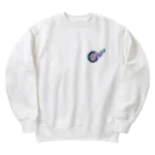 ZORUMEKIA あぞじぃーからの（zorumekia369）のspace dreamball Heavyweight Crew Neck Sweatshirt