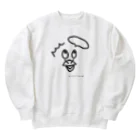 suzukin_chiのぴーんときたら Heavyweight Crew Neck Sweatshirt