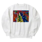 GALLERY misutawoのポーランド グダンスクのドゥーギ広場 Heavyweight Crew Neck Sweatshirt