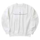 LienのLien black Heavyweight Crew Neck Sweatshirt