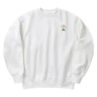 onmycolorの楽描き店のそばかすこちゃん with LOVE Heavyweight Crew Neck Sweatshirt