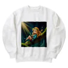 アリスの宝箱の可愛いフェアリー Heavyweight Crew Neck Sweatshirt