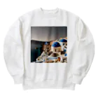 manopinoのおしゃれな街！サントリーニ島 Heavyweight Crew Neck Sweatshirt