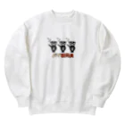 ateliersunrise_kenkenのパグ戦闘員 Heavyweight Crew Neck Sweatshirt