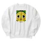 chicodeza by suzuriの亀ドアップ Heavyweight Crew Neck Sweatshirt