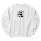 KaSumi's shopのかぐやパンダ姫 Heavyweight Crew Neck Sweatshirt