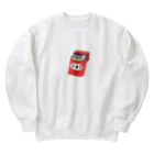 ココアミルクのちょこっとタイムスリップ たばこ Heavyweight Crew Neck Sweatshirt