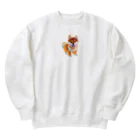 Dango Houseのしば犬　ポチ公 Heavyweight Crew Neck Sweatshirt