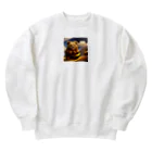 フクミンのくまのテディベア Heavyweight Crew Neck Sweatshirt