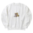 【perie shop】の【飛ぶ柴】 Heavyweight Crew Neck Sweatshirt