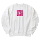 nozomi-mama-shop♪のI love balletグッズ🩰 Heavyweight Crew Neck Sweatshirt