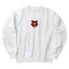 fyumaの紅葉眼のキツネT Heavyweight Crew Neck Sweatshirt