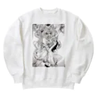 _a888popuriのサイコアイドルちゃん Heavyweight Crew Neck Sweatshirt