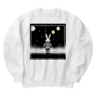 kota.の宇宙のうさぎ Heavyweight Crew Neck Sweatshirt