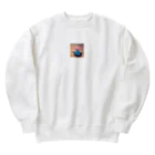 ラブリーチャーミーのあおくん&あおちゃん Heavyweight Crew Neck Sweatshirt